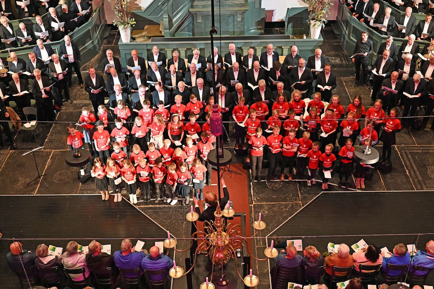 Kinderkoor Shalom Groot Johannes de Heer koor Harlingen Grote Kerk