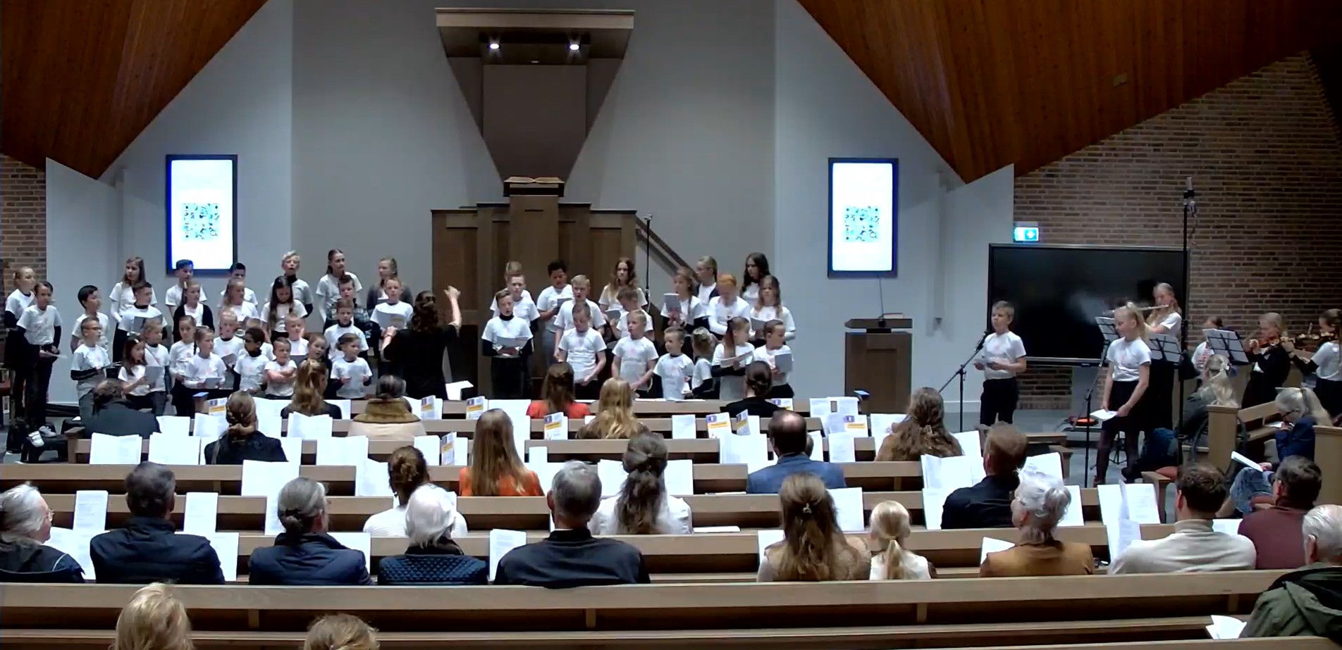 Zangavond Christenen helpen Roemenie Kinderkoor Shalom