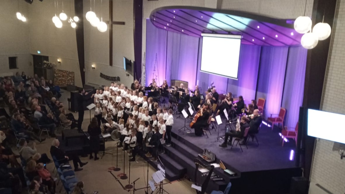 Kinderkoor Shalom Ensemble MichtaM De Oase Drachten